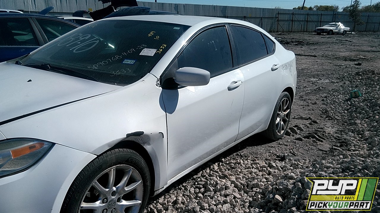 2013 DODGE DART partes disponibles
