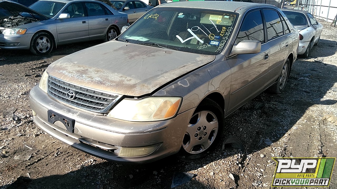 2004 TOYOTA AVALON partes disponibles
