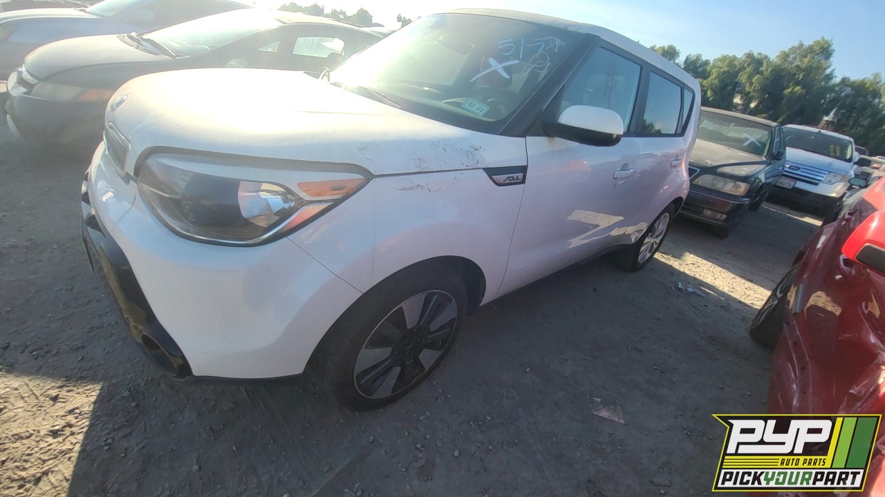 2016 KIA SOUL partes disponibles