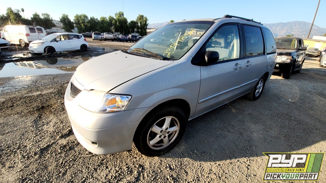 2002 MAZDA MPV partes disponibles