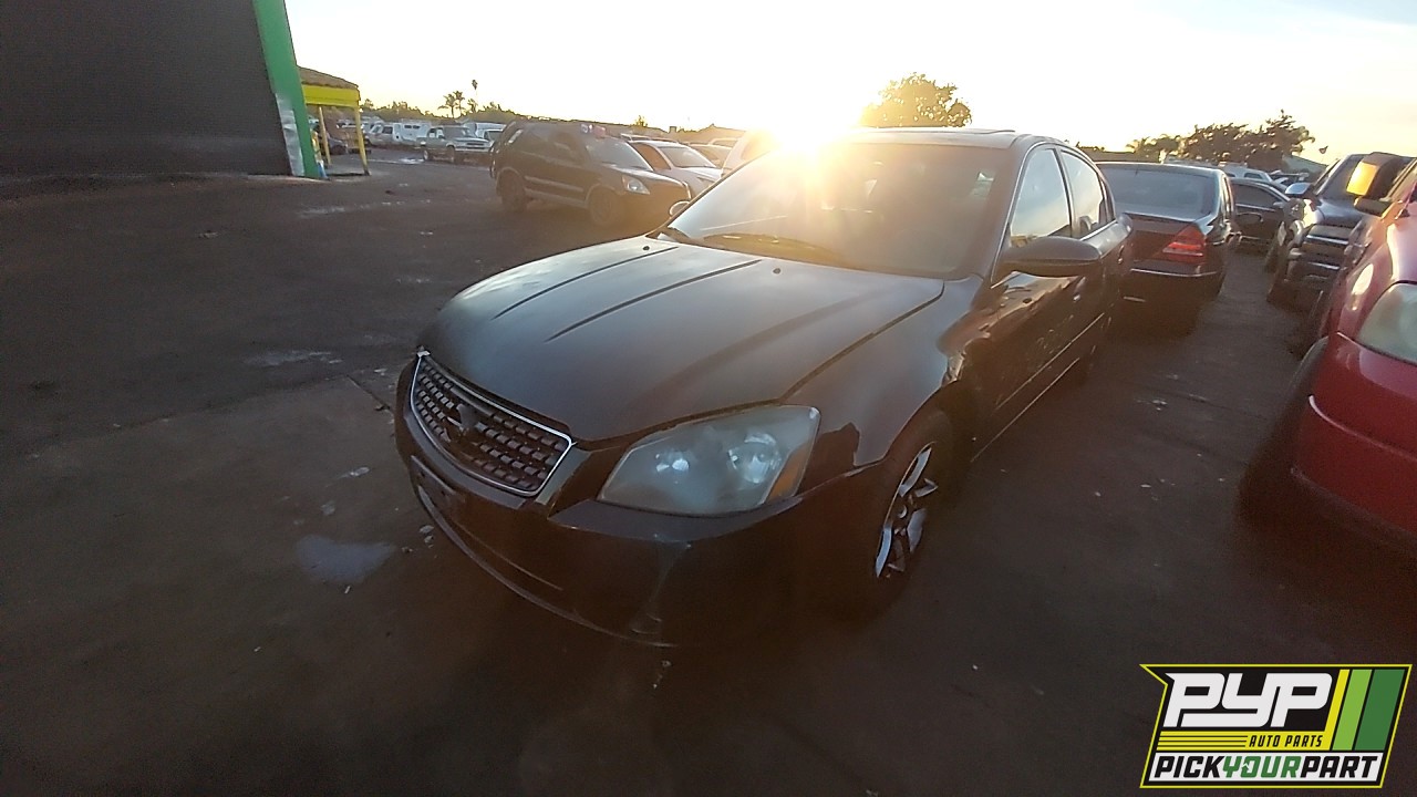 2005 NISSAN ALTIMA partes disponibles