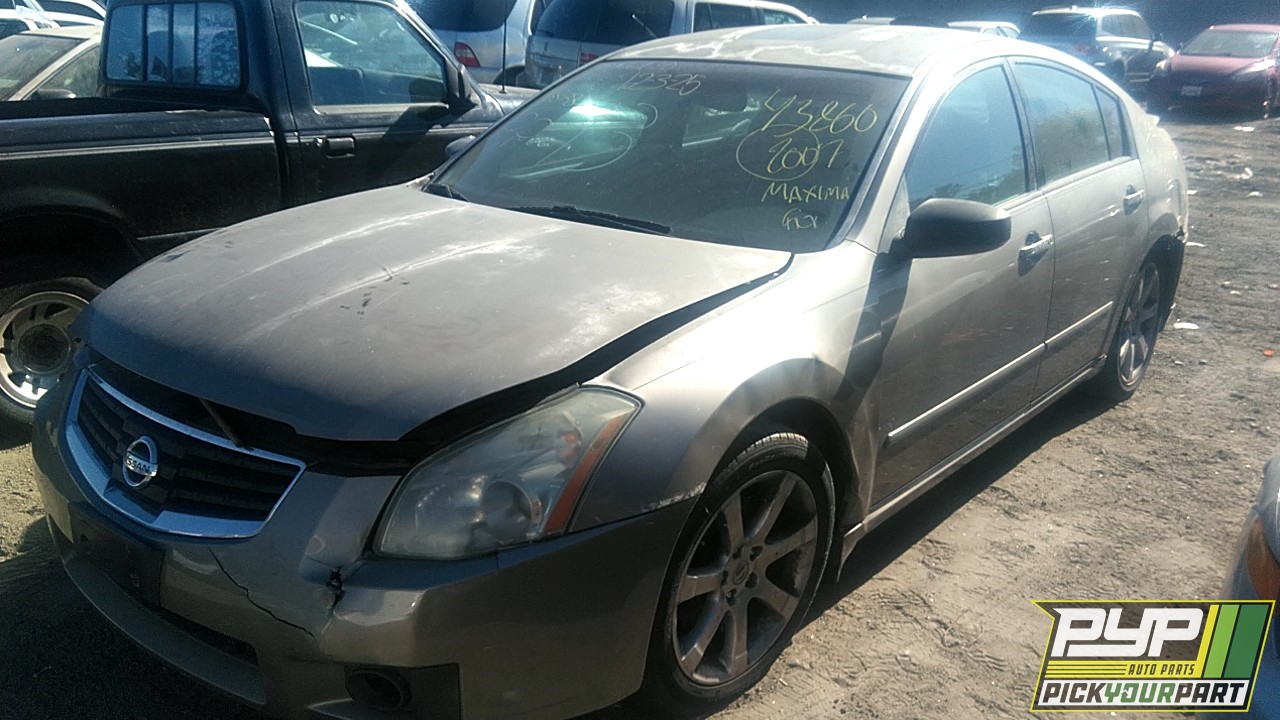 2007 NISSAN MAXIMA available for parts