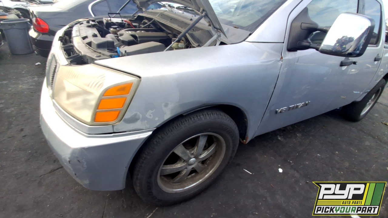 2006 NISSAN TITAN partes disponibles