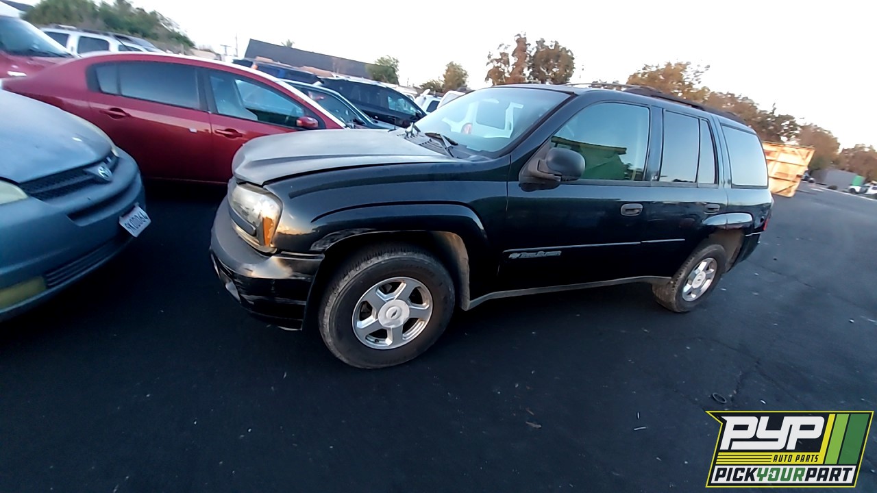 2002 CHEVROLET TRAILBLAZER partes disponibles
