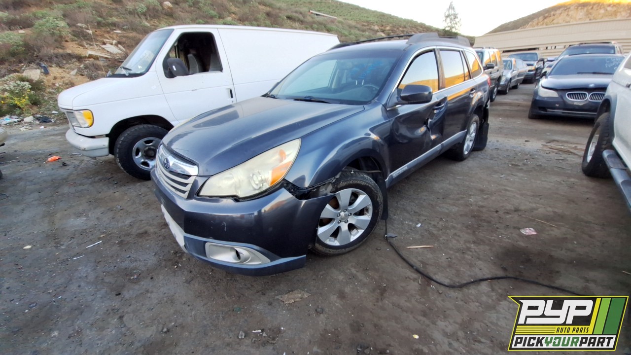 2011 SUBARU OUTBACK partes disponibles