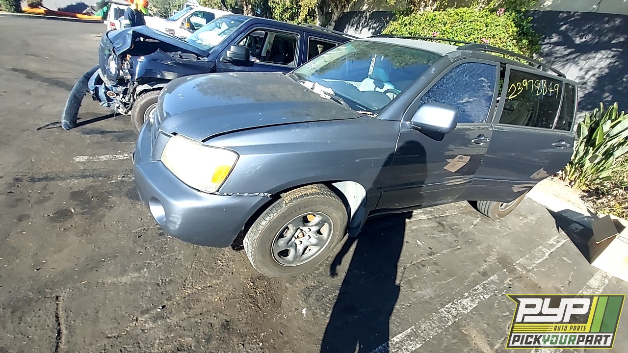 2006 TOYOTA HIGHLANDER available for parts