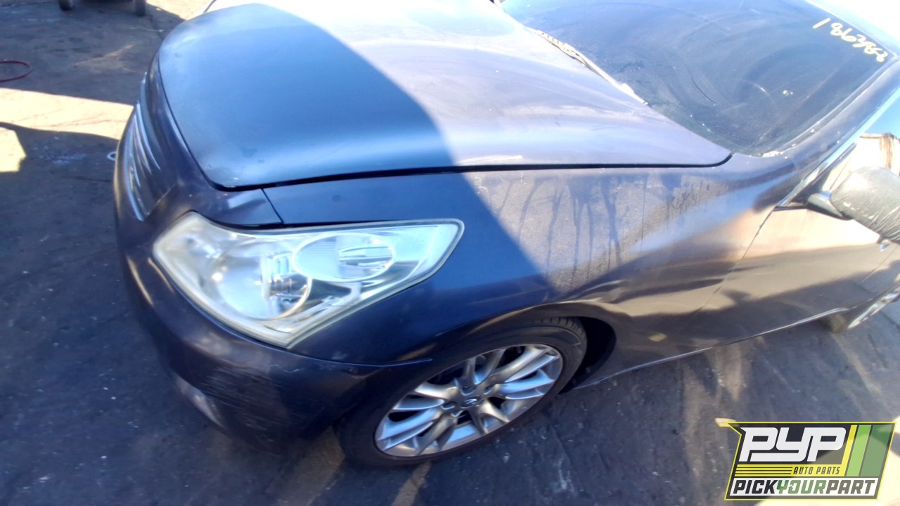 2008 INFINITI G35 partes disponibles