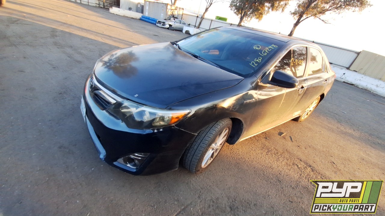 2012 TOYOTA CAMRY partes disponibles