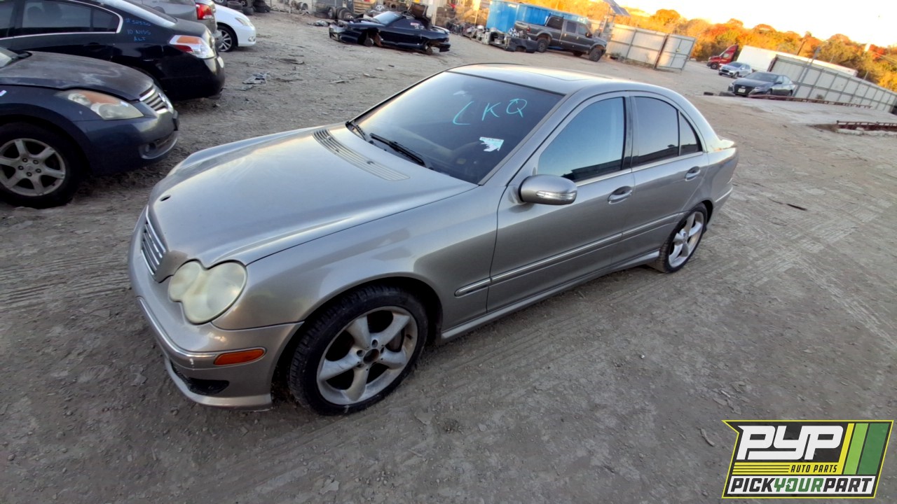 2006 MERCEDES-BENZ C230 partes disponibles