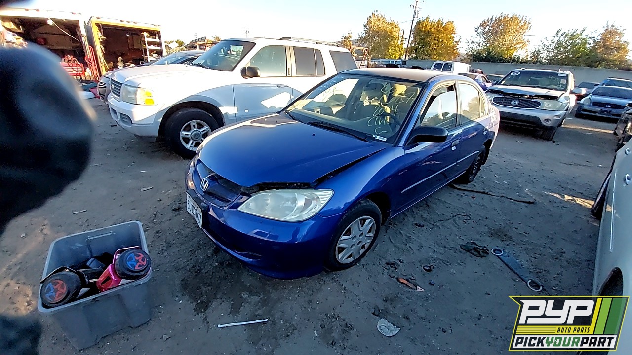 2004 HONDA CIVIC available for parts