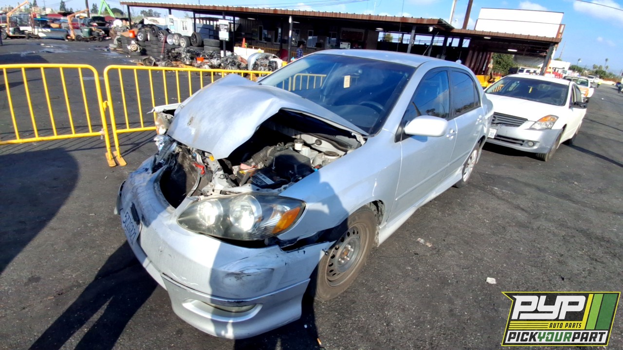 2006 TOYOTA COROLLA partes disponibles