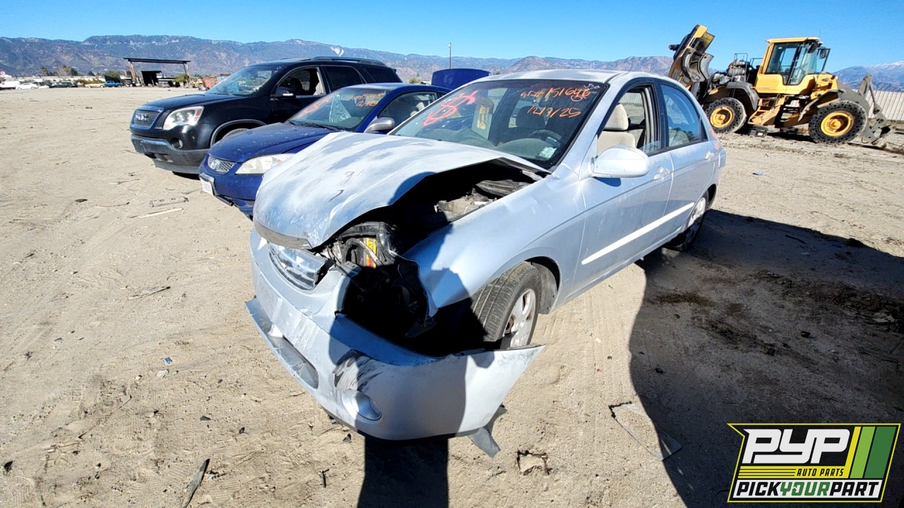 2004 KIA SPECTRA partes disponibles