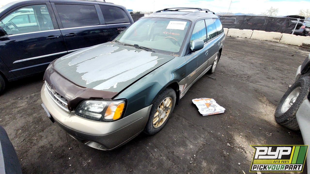 2002 SUBARU OUTBACK partes disponibles