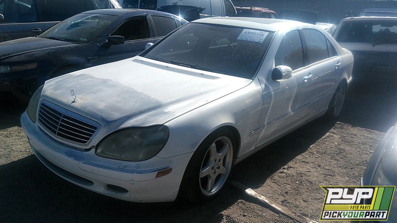 2002 MERCEDES-BENZ S500 available for parts