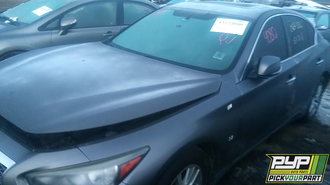 2014 INFINITI Q50 partes disponibles