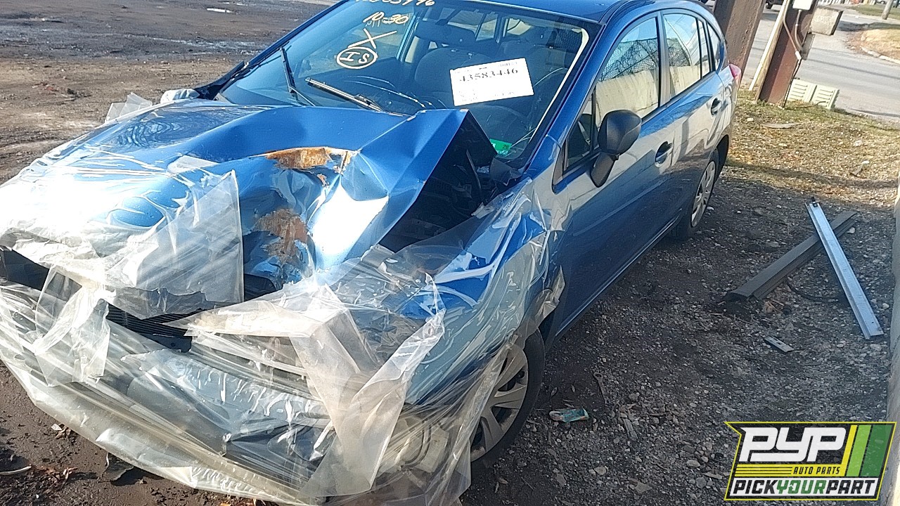 2015 SUBARU IMPREZA partes disponibles