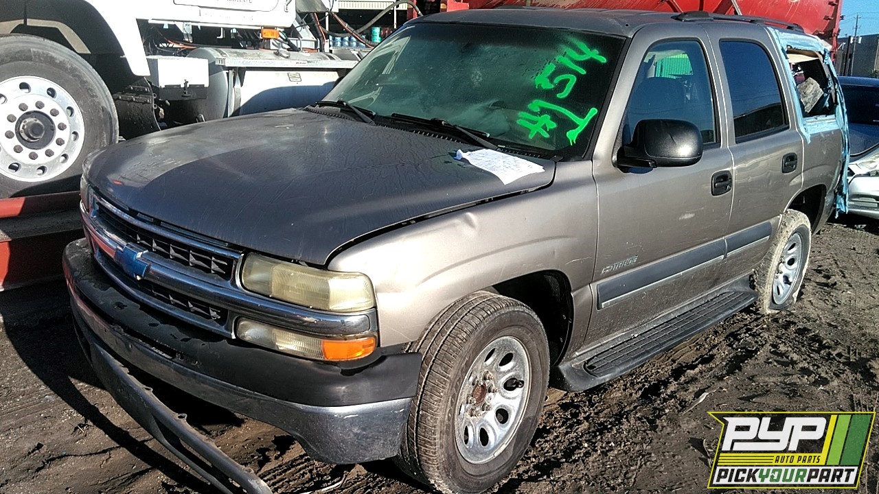 2003 CHEVROLET TAHOE partes disponibles
