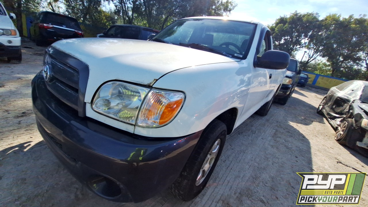 2006 TOYOTA TUNDRA partes disponibles