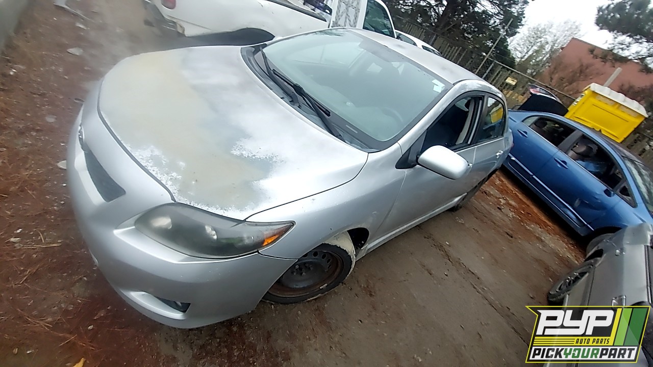 2009 TOYOTA COROLLA available for parts