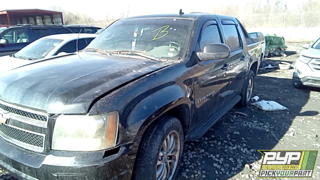 2009 CHEVROLET AVALANCHE partes disponibles