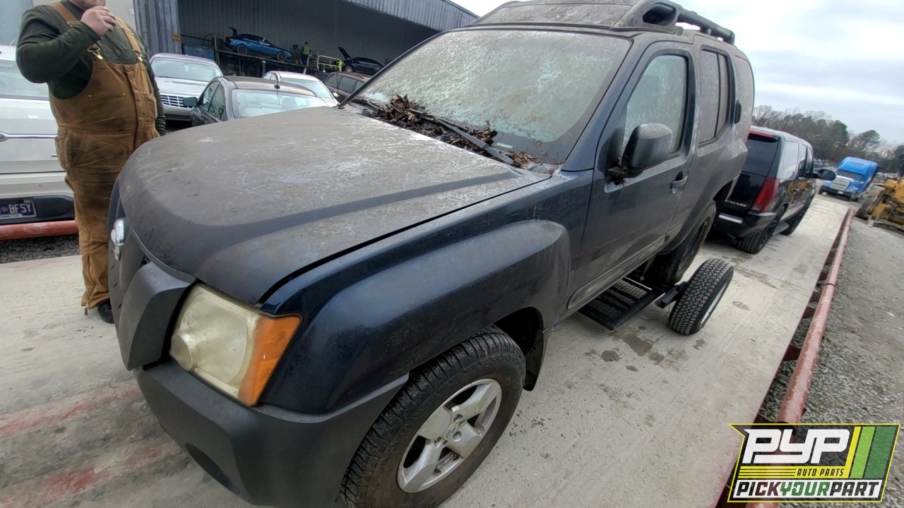 2007 NISSAN XTERRA partes disponibles