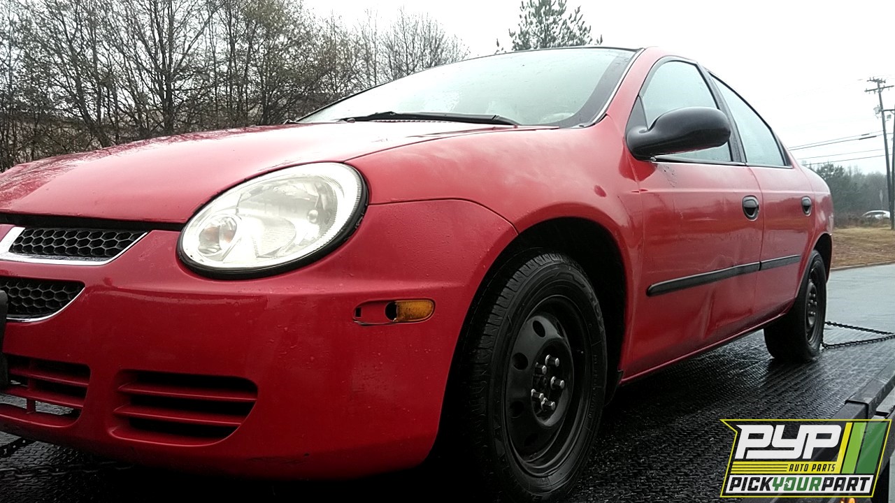 2003 DODGE NEON partes disponibles