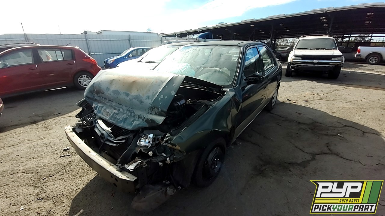 2002 TOYOTA COROLLA partes disponibles