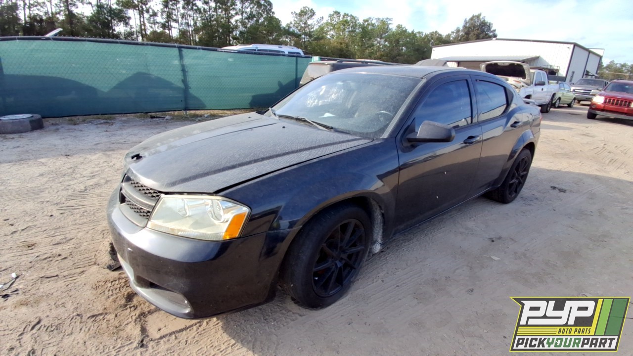 2012 DODGE AVENGER partes disponibles