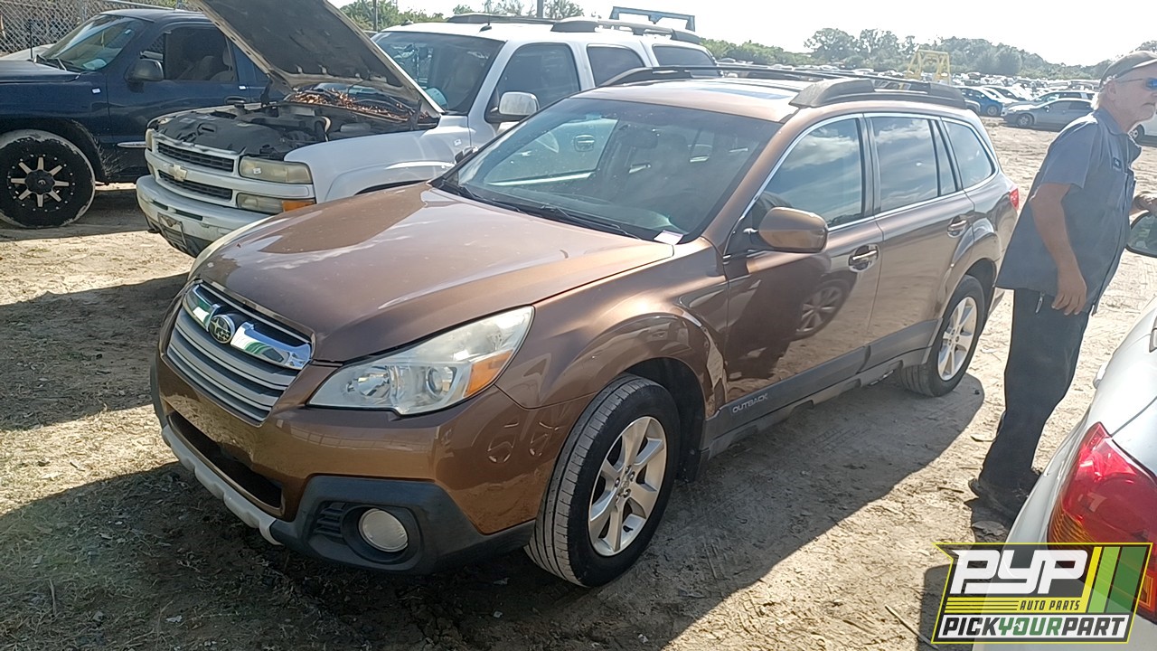 2013 SUBARU OUTBACK available for parts