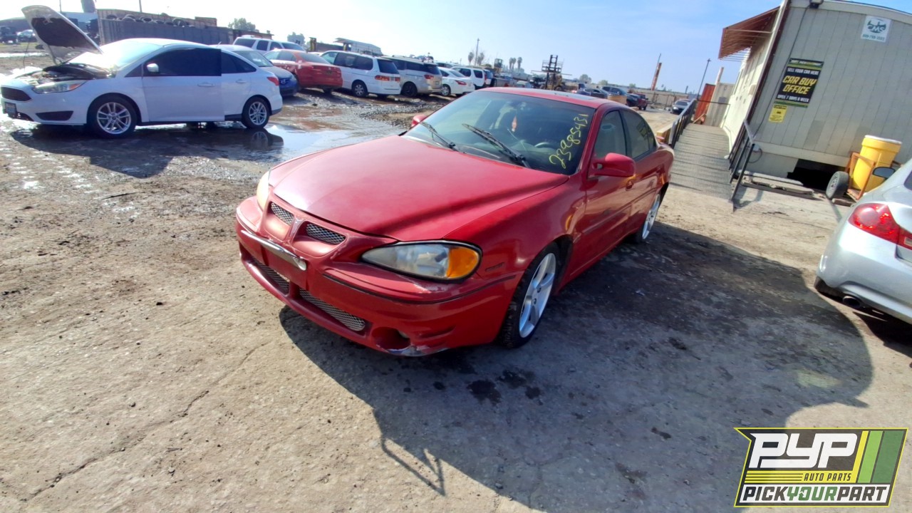 2002 PONTIAC GRAND AM available for parts