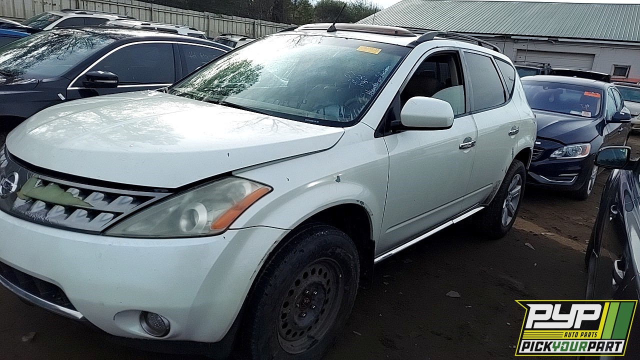 2007 NISSAN MURANO available for parts