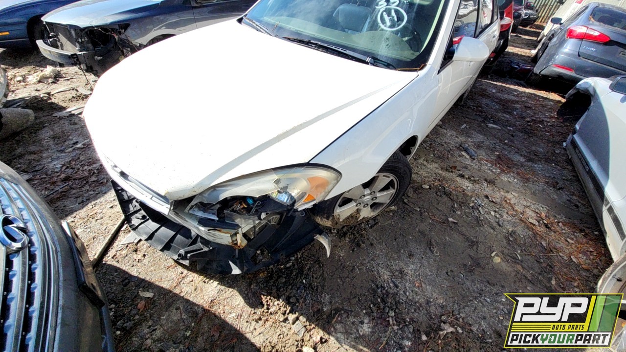 2007 CHEVROLET IMPALA partes disponibles