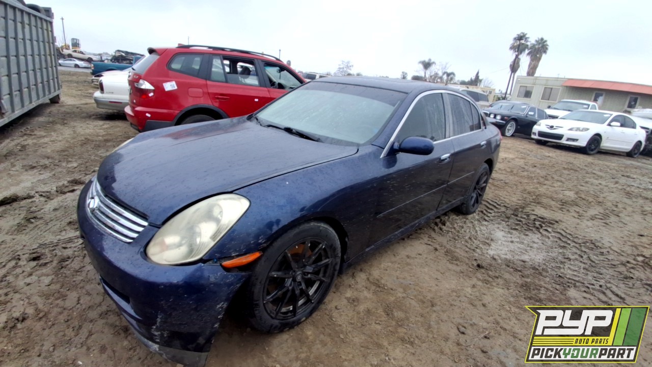 2006 INFINITI G35 available for parts