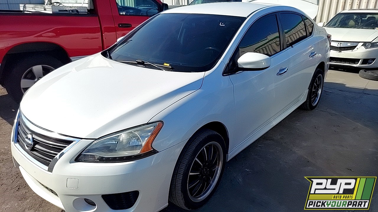 2013 NISSAN SENTRA partes disponibles