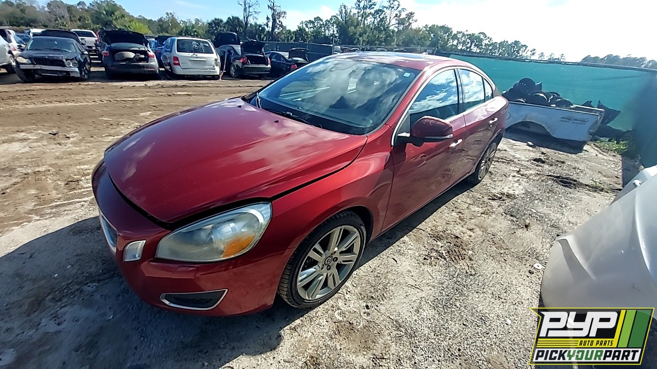 2011 VOLVO S60 partes disponibles