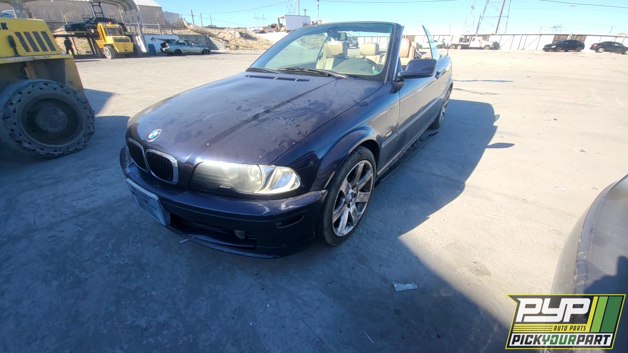 2003 BMW 325CI partes disponibles