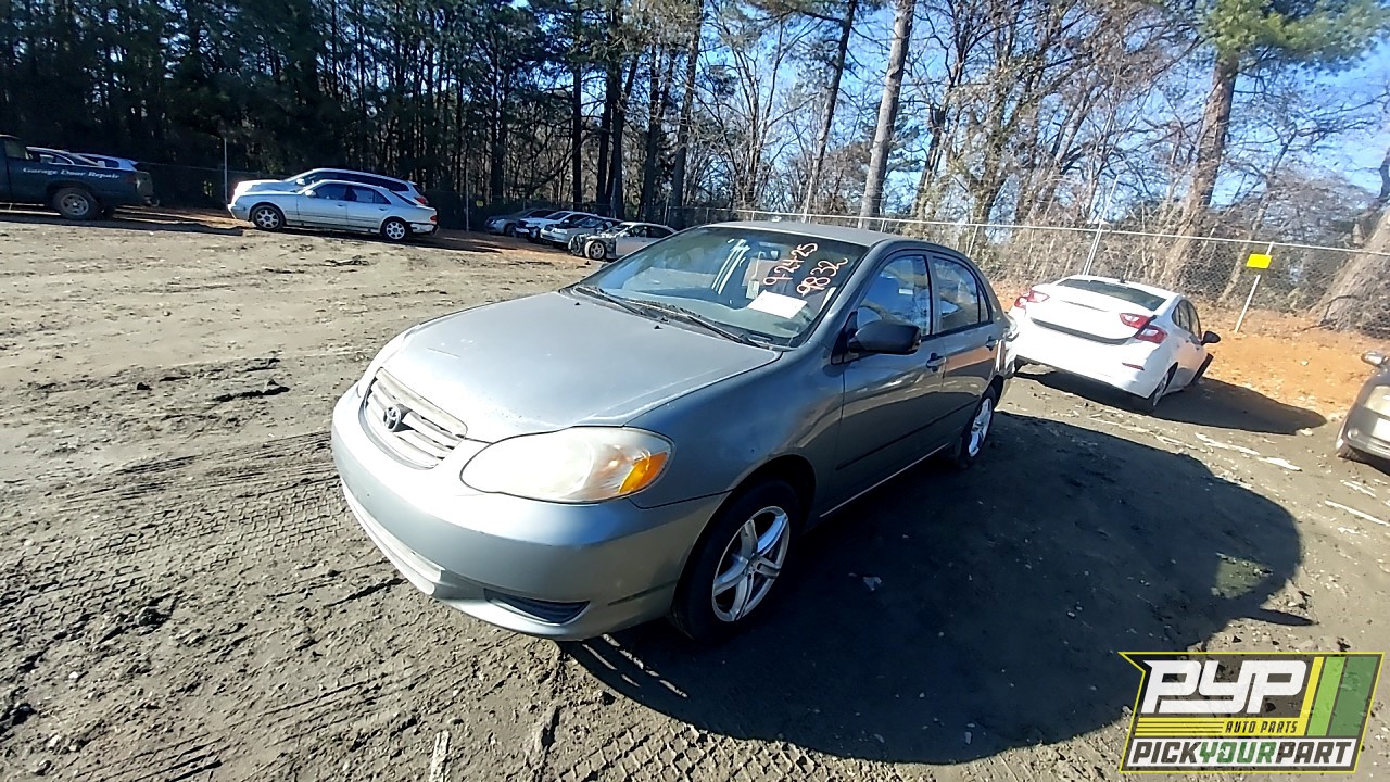 2004 TOYOTA COROLLA available for parts