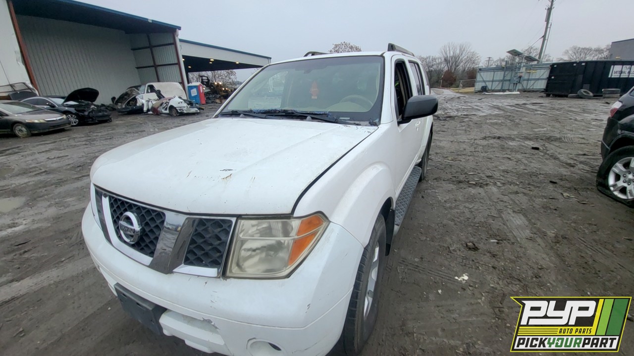 2007 NISSAN PATHFINDER partes disponibles