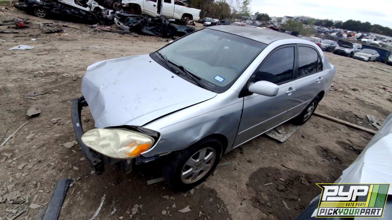 2008 TOYOTA COROLLA partes disponibles