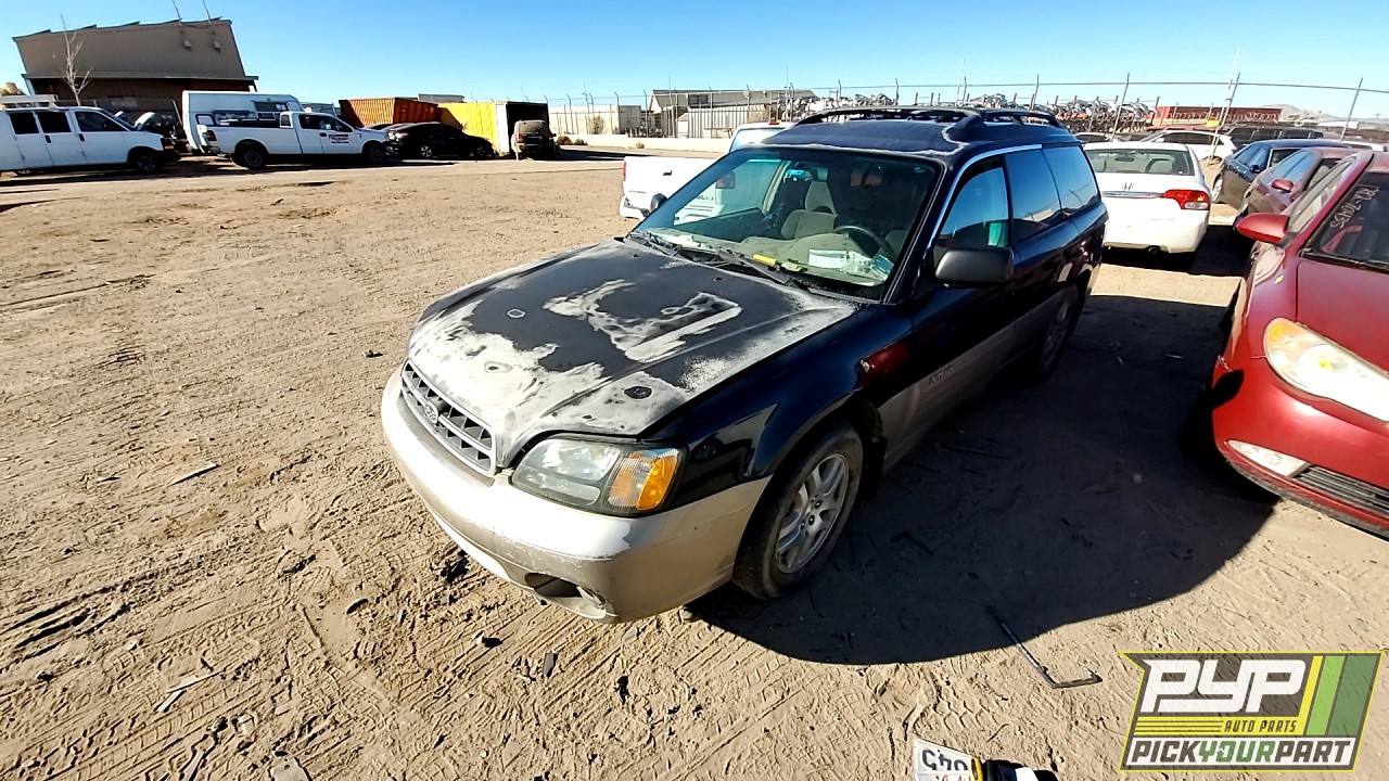 2002 SUBARU OUTBACK partes disponibles