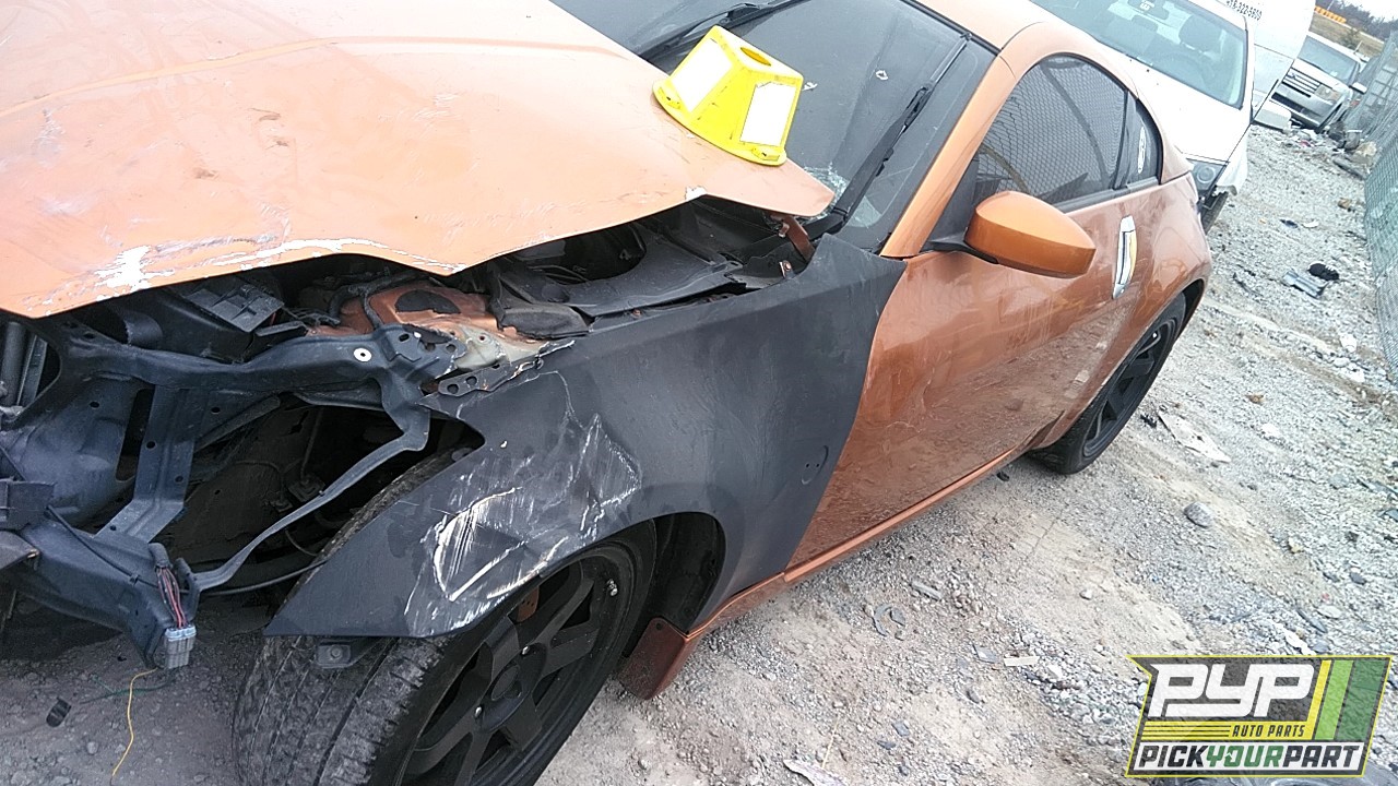 2003 NISSAN 350Z partes disponibles