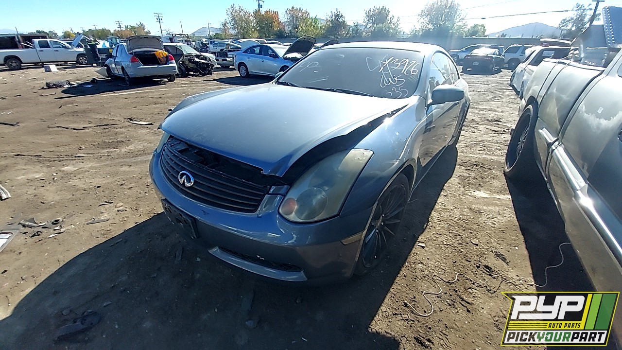 2005 INFINITI G35 available for parts