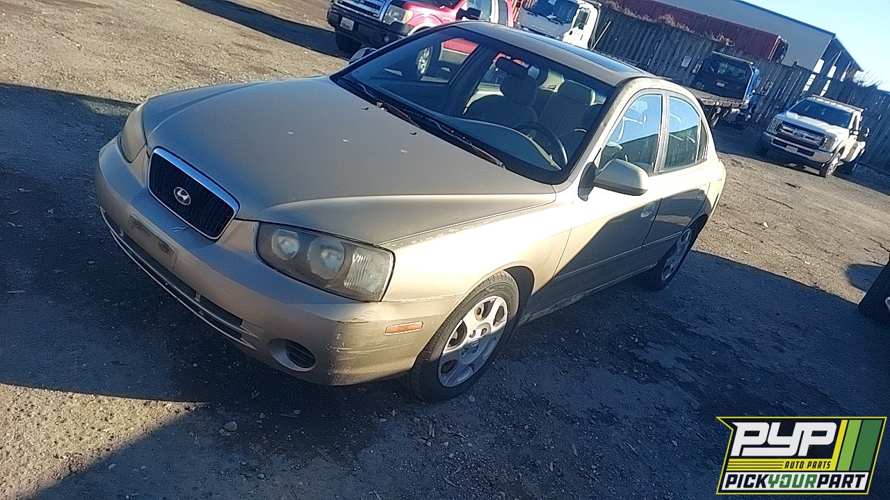 2002 HYUNDAI ELANTRA partes disponibles