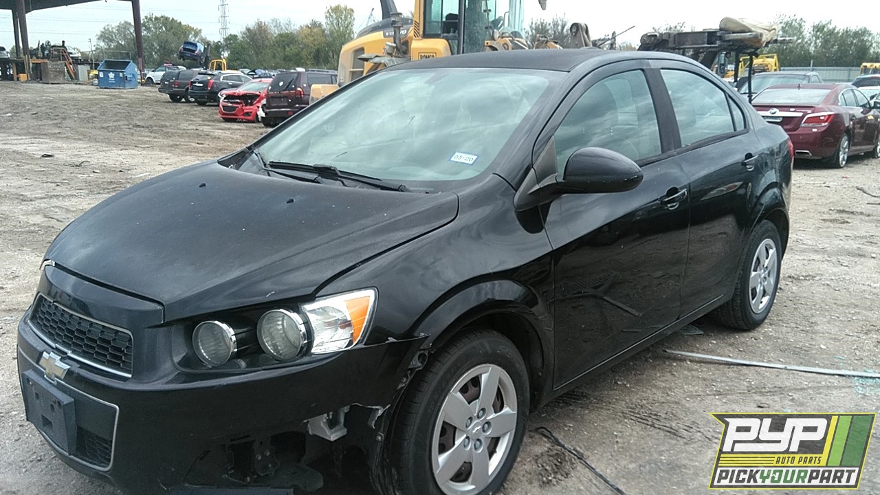 2016 CHEVROLET SONIC available for parts