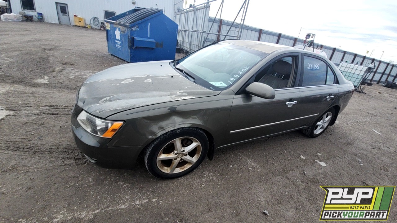 2008 HYUNDAI SONATA partes disponibles