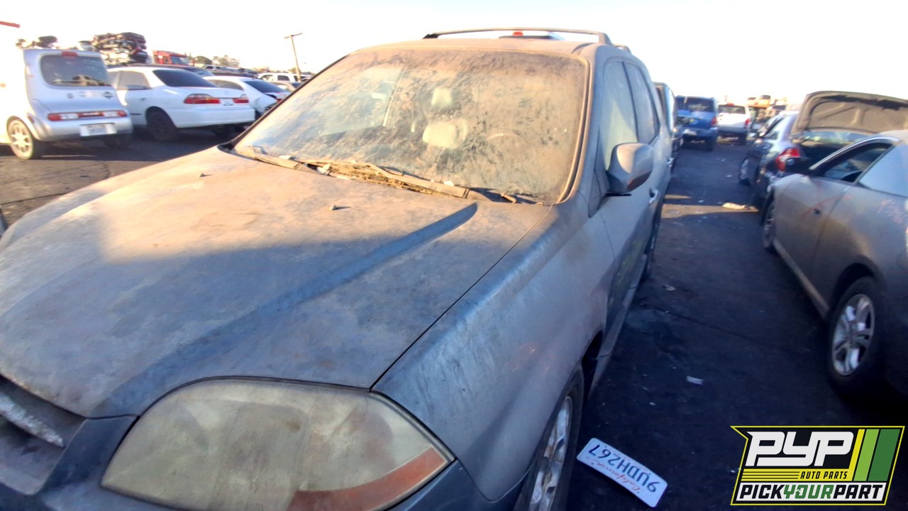 2001 ACURA MDX partes disponibles