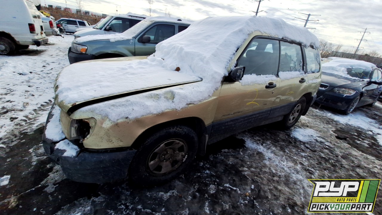 2002 SUBARU FORESTER partes disponibles