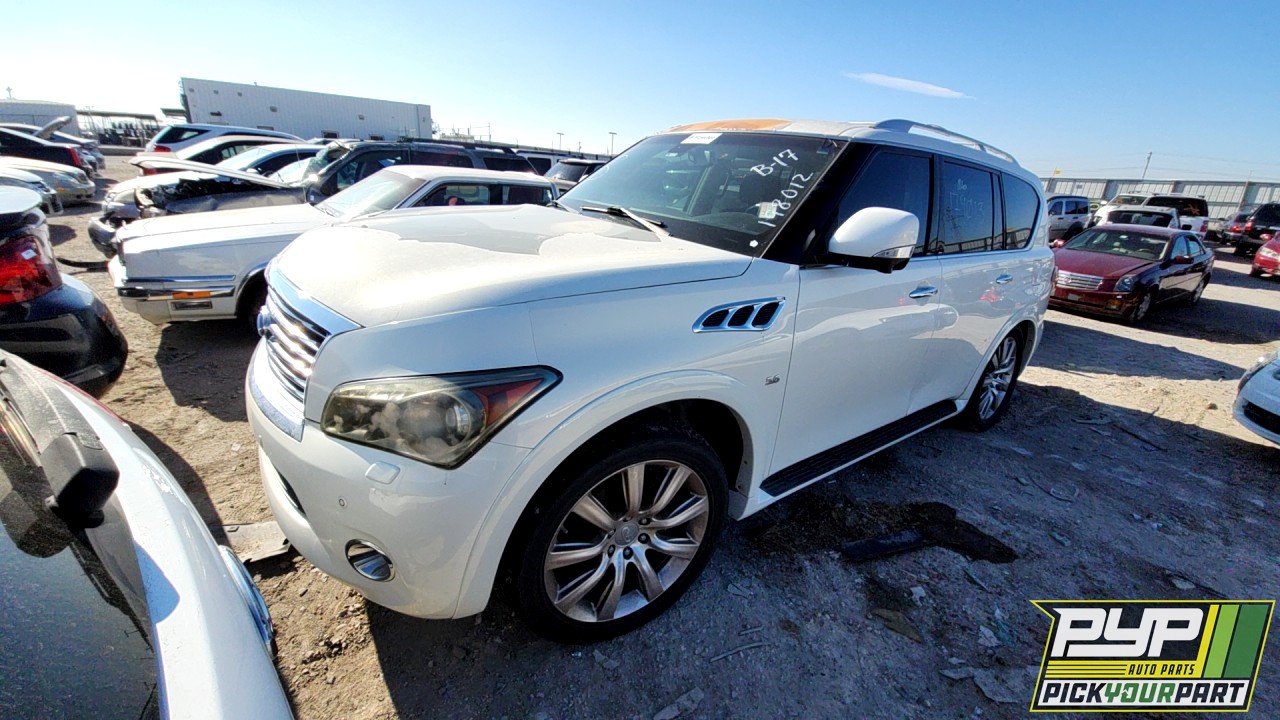 2014 INFINITI QX80 partes disponibles