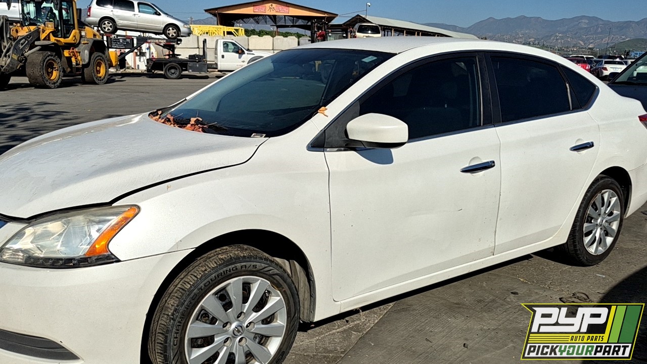 2013 NISSAN SENTRA partes disponibles