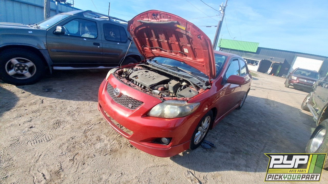 2010 TOYOTA COROLLA partes disponibles
